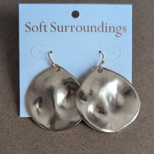 Soft Surroundings Metallic Gold Earrings